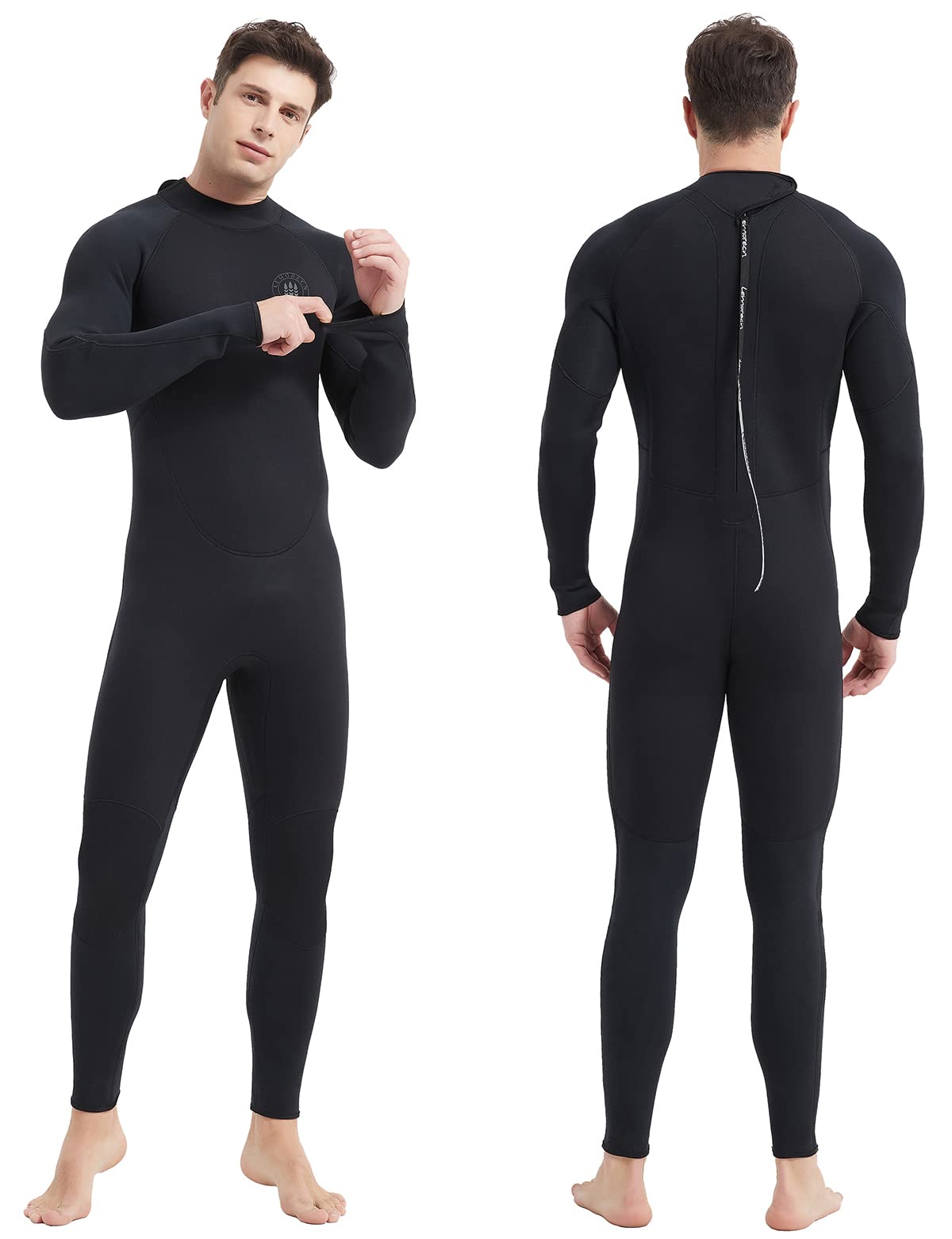 Traje de neopreno para hombre de 3/2 mm y 5/4 mm